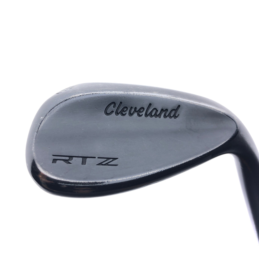 Used Cleveland RTZ Black Satin Lob Wedge / 58.0 Degrees / X-Stiff Flex