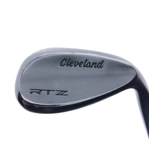 Used Cleveland RTZ Black Satin Lob Wedge / 58.0 Degrees / X-Stiff Flex