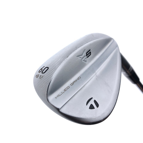 Used TaylorMade Milled Grind 5 Lob Wedge / 60.0 Degrees / Wedge Flex