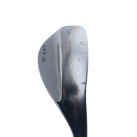 Used Cleveland RTZ Black Satin Lob Wedge / 58.0 Degrees / X-Stiff Flex