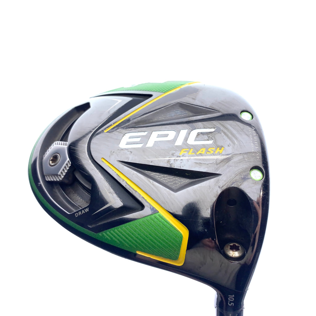 Used Callaway EPIC Flash Driver / 10.5 Degrees / Stiff Flex