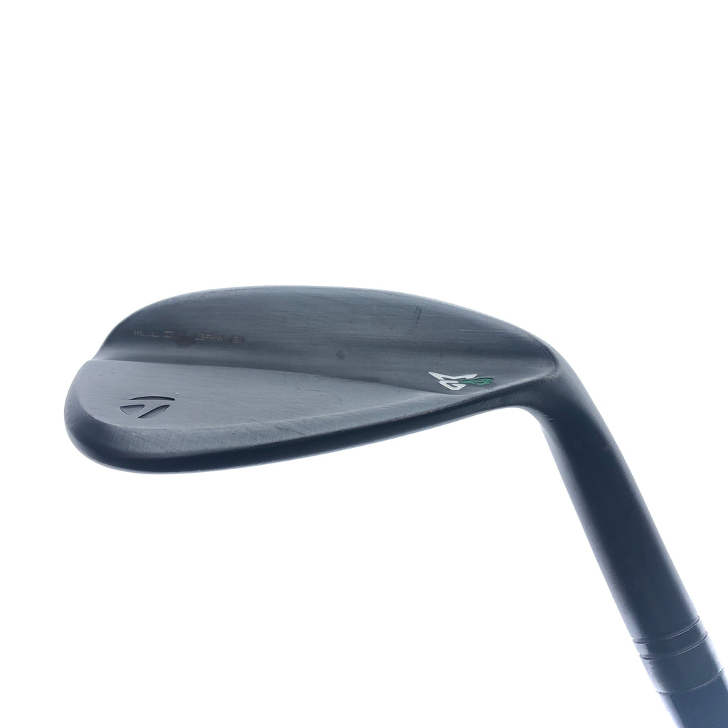 Used TaylorMade Milled Grind 4 Black Lob Wedge / 58.0 Degrees / Wedge Flex