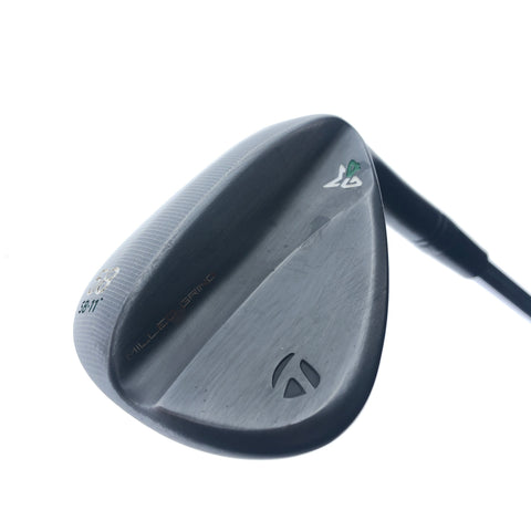 Used TaylorMade Milled Grind 4 Black Lob Wedge / 58.0 Degrees / Wedge Flex