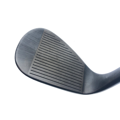 Used TaylorMade Milled Grind 4 Black Lob Wedge / 58.0 Degrees / Wedge Flex