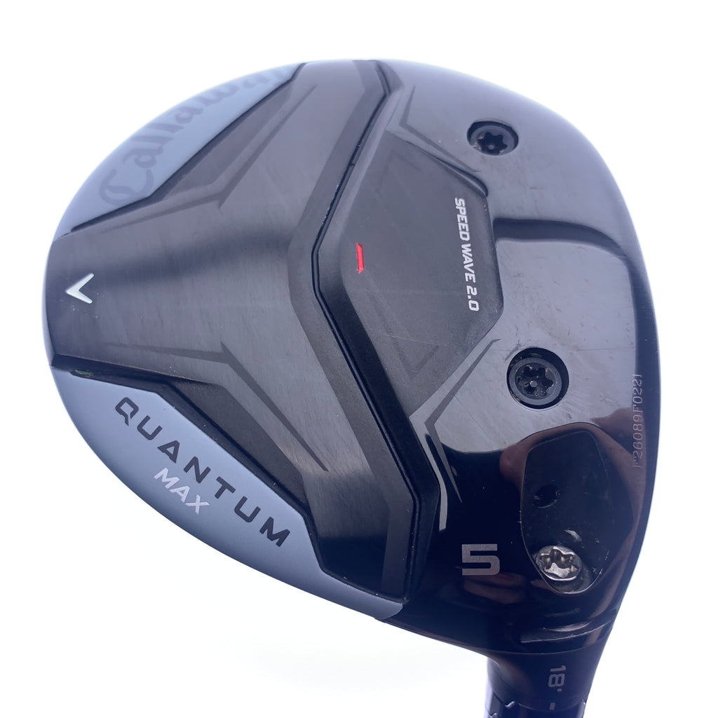 Used Callaway Quantum Max 5 Fairway Wood / 18.0 Degrees / Stiff Flex