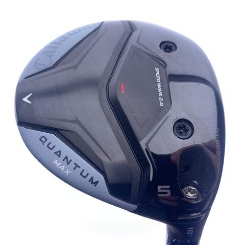Used Callaway Quantum Max 5 Fairway Wood / 18.0 Degrees / Stiff Flex