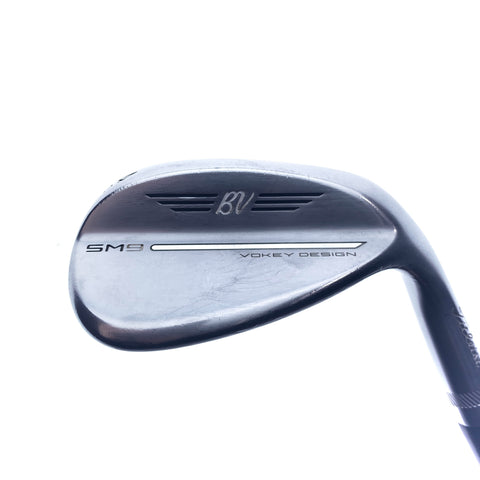 Used Titleist SM9 Tour Chrome Sand Wedge / 54.0 Degrees / Regular Flex