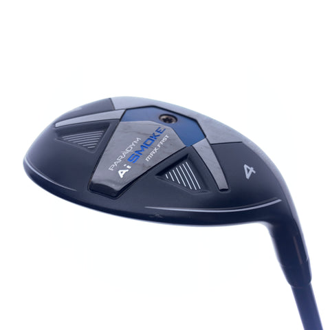 Used TOUR ISSUE Callaway Paradym Ai Smoke MAX Fast 4 Hybrid/21 Degrees/Ladies F