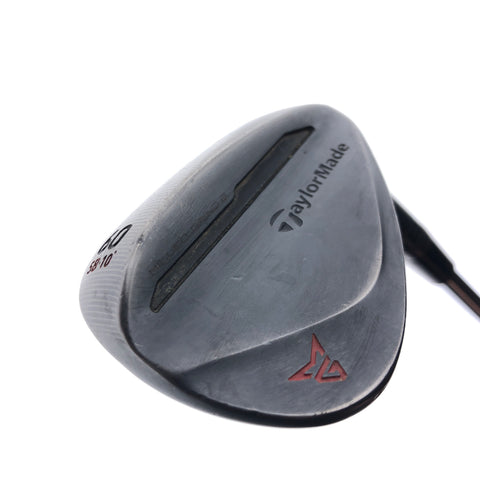 Used TaylorMade Milled Grind 2 Black Lob Wedge / 60.0 Degrees / Stiff Flex