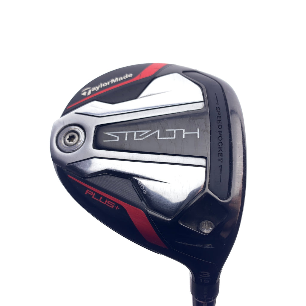 Used TaylorMade Stealth Plus 3 Fairway Wood / 15.0 Degrees / Stiff Flex