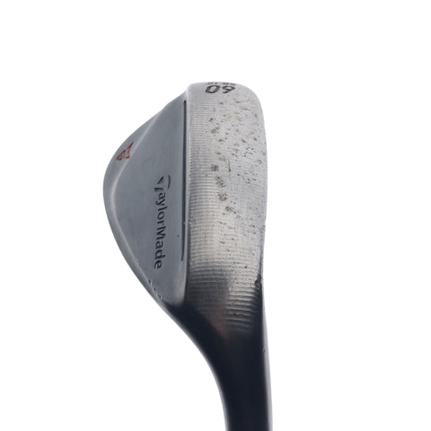 Used TaylorMade Milled Grind 2 Black Lob Wedge / 60.0 Degrees / Stiff Flex