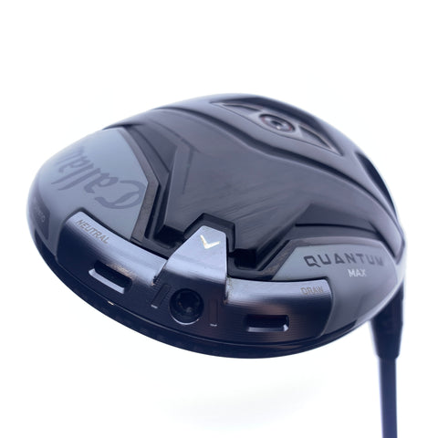 Used Callaway Quantum Max Driver / 9.0 Degrees / Stiff Flex