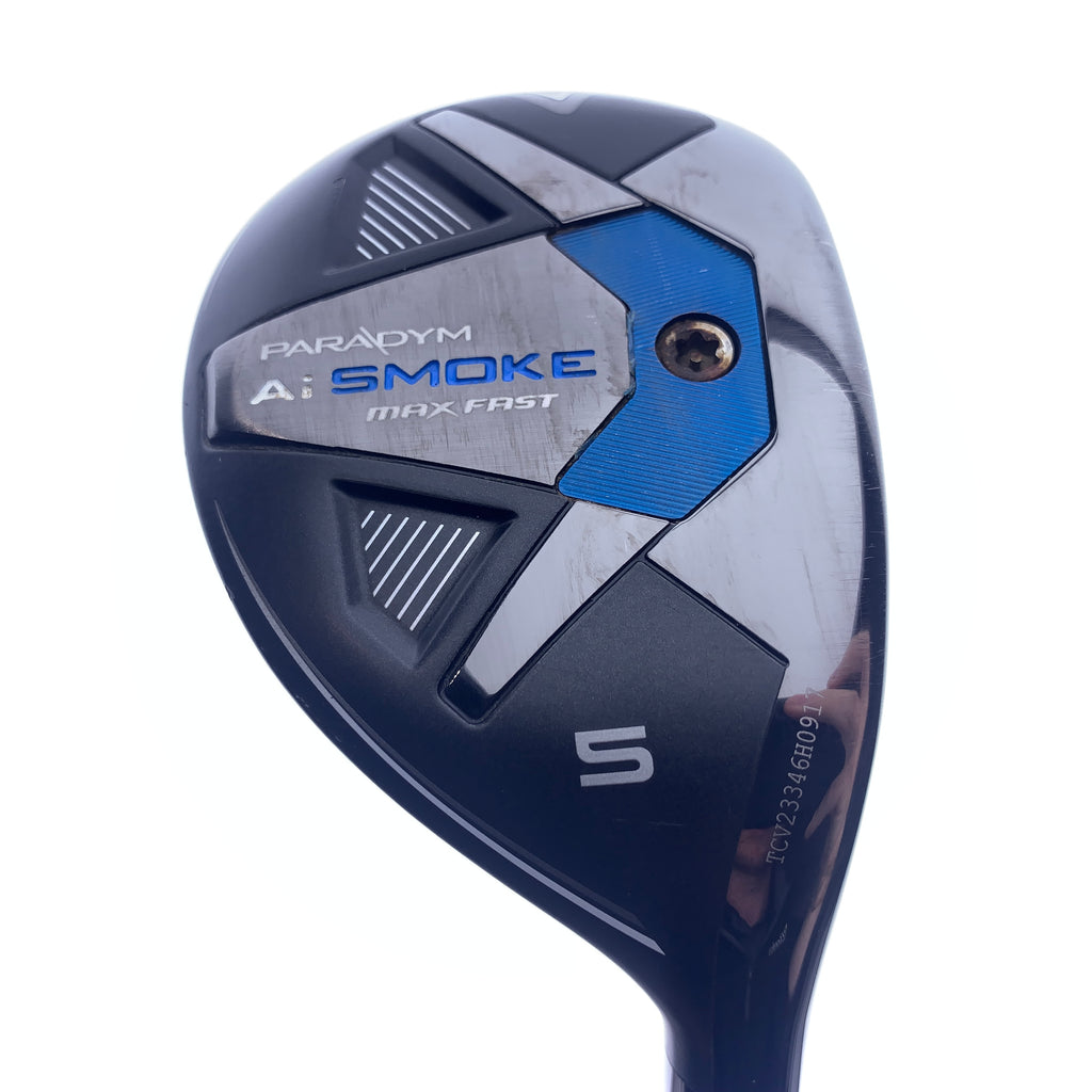 Used TOUR ISSUE Callaway Paradym Ai Smoke MAX Fast 5 Hybrid/24 Degrees/Ladies F