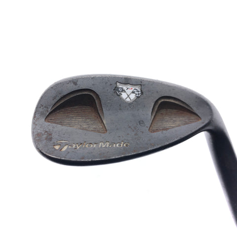 Used TaylorMade Rac TP Z Groove Black Lob Wedge / 60.0 Degrees / Wedge Flex