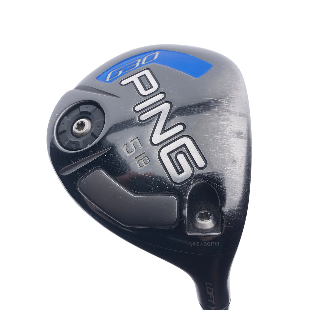 Used Ping G30 5 Fairway Wood / 18.0 Degrees / Regular Flex