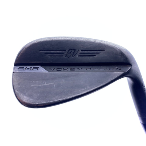 Used Titleist Vokey SM8 Jet Black Pitching Wedge / 48.0 Degrees / Wedge Flex