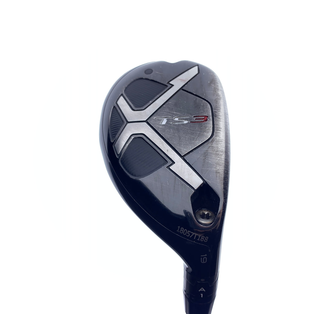 Used Titleist TS3 3 Hybrid / 19.0 Degrees / Soft Regular Flex