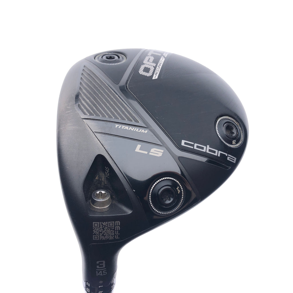 Used Cobra OPTM LS 3 Fairway Wood / 14.5 Degrees / X-Stiff Flex / Left-Handed