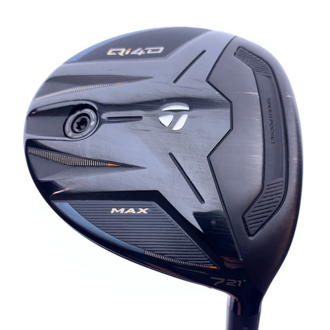 Used TaylorMade Qi4D Max 7 Fairway Wood / 21.0 Degrees / Stiff Flex