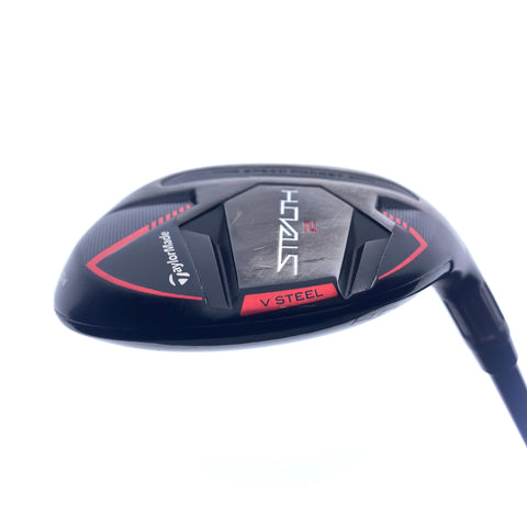 Used TaylorMade Stealth 2 4 Hybrid / 22.0 Degrees / Stiff Flex
