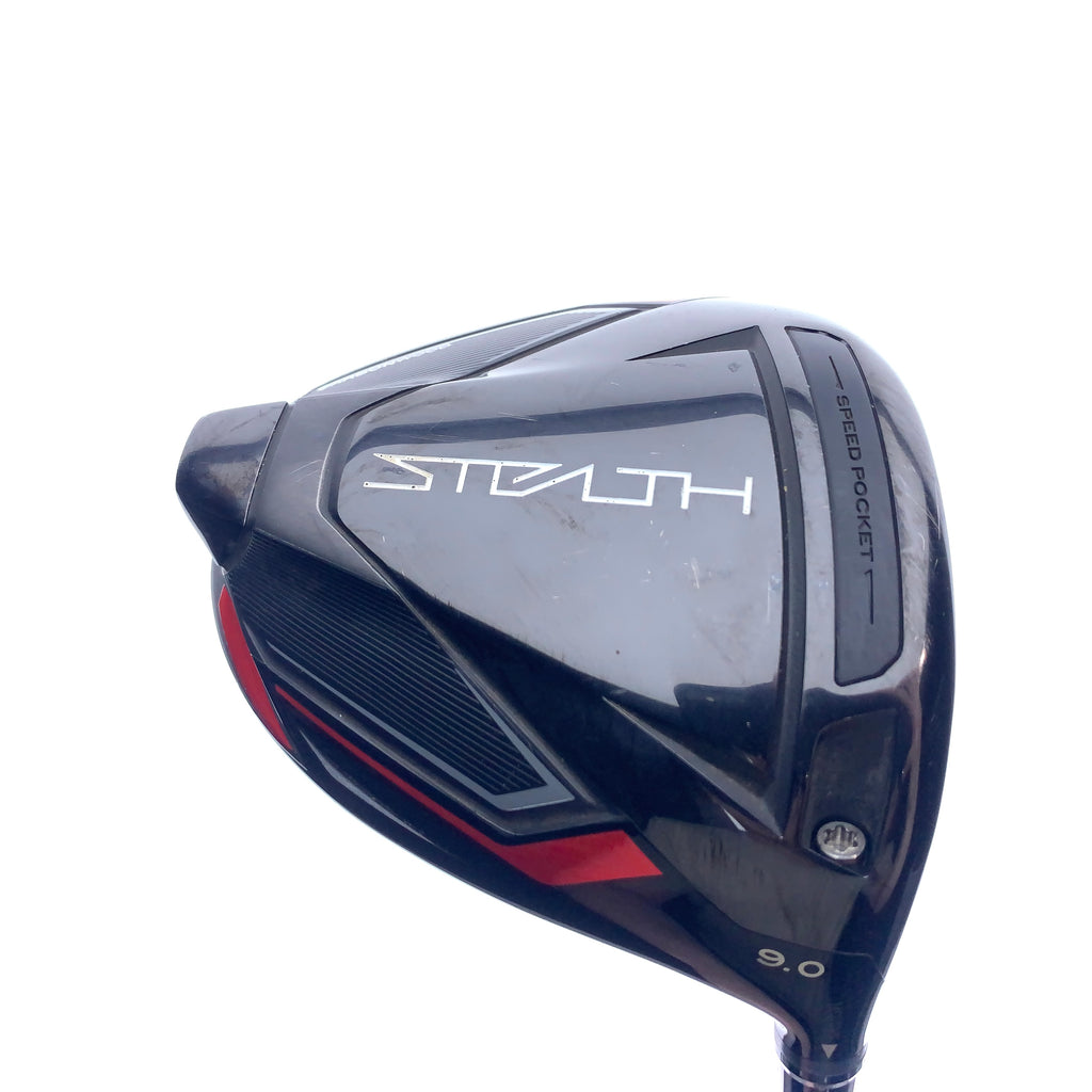 Used TaylorMade Stealth Driver / 9.0 Degrees / X-Stiff Flex