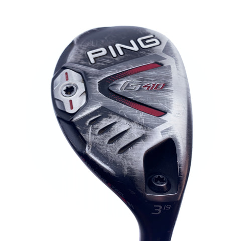 Used Ping G410 3 Hybrid / 19.0 Degrees / Stiff Flex