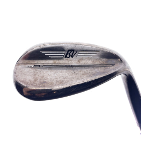 Used Titleist SM9 Brushed Steel Lob Wedge / 60.0 Degrees / Wedge Flex