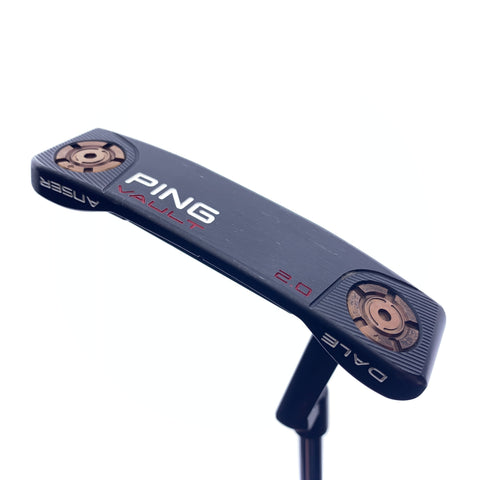 Used Ping Vault 2.0 Dale Anser Black Stealth Putter / 34.0 Inches