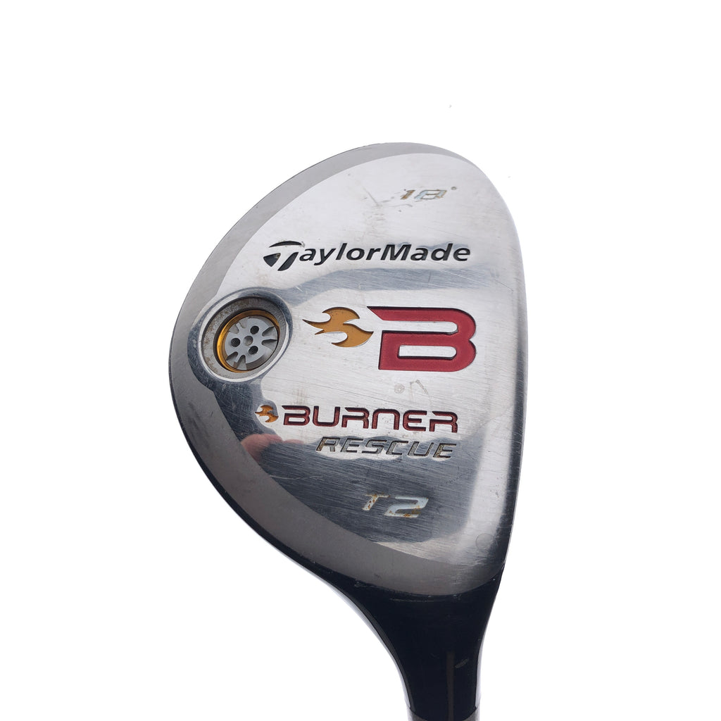 Used TaylorMade Burner Rescue 2008 2 Hybrid / 18.0 Degrees / Stiff Flex
