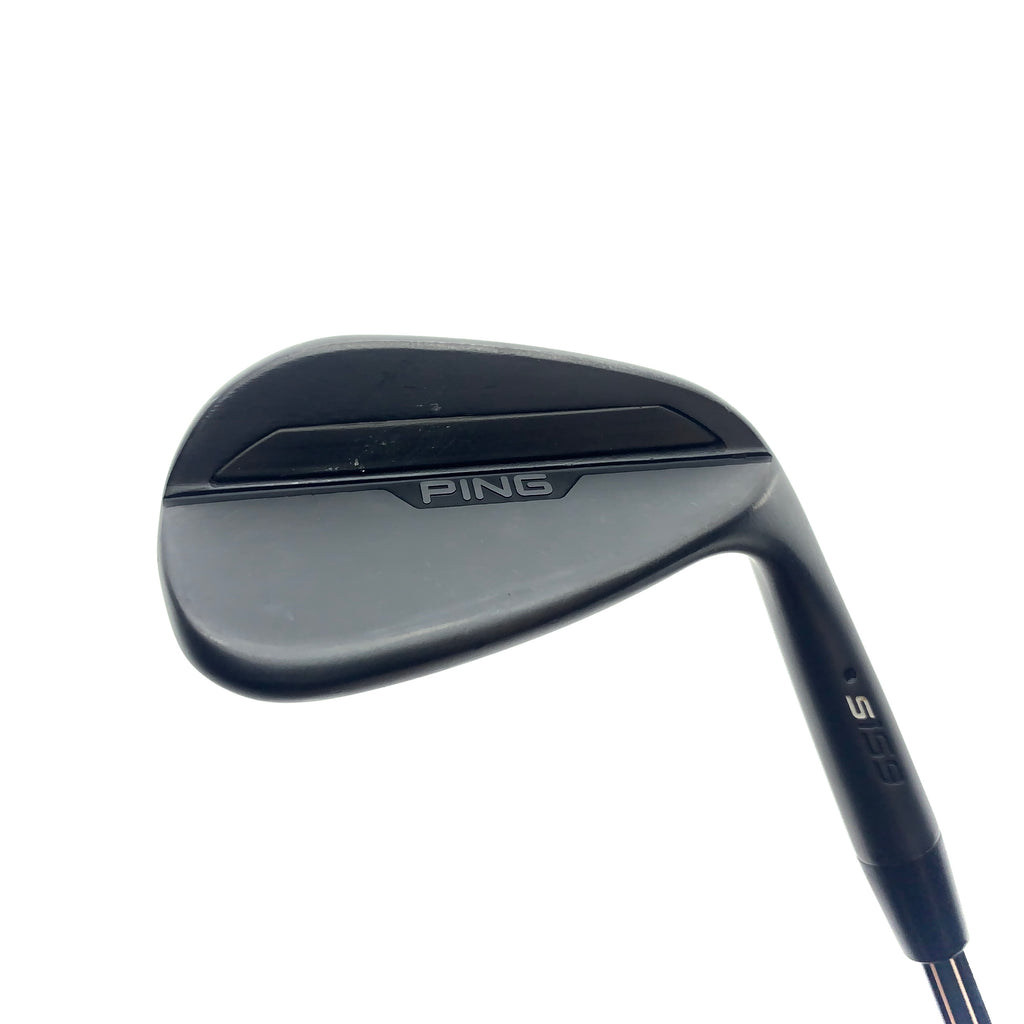 Used Ping s159 Midnight Pitching Wedge / 48.0 Degrees / Stiff Flex