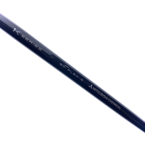 Used Mitsubishi 1K Series PRO Orange 60 S Driver Shaft / Stiff Flex / TaylorMad