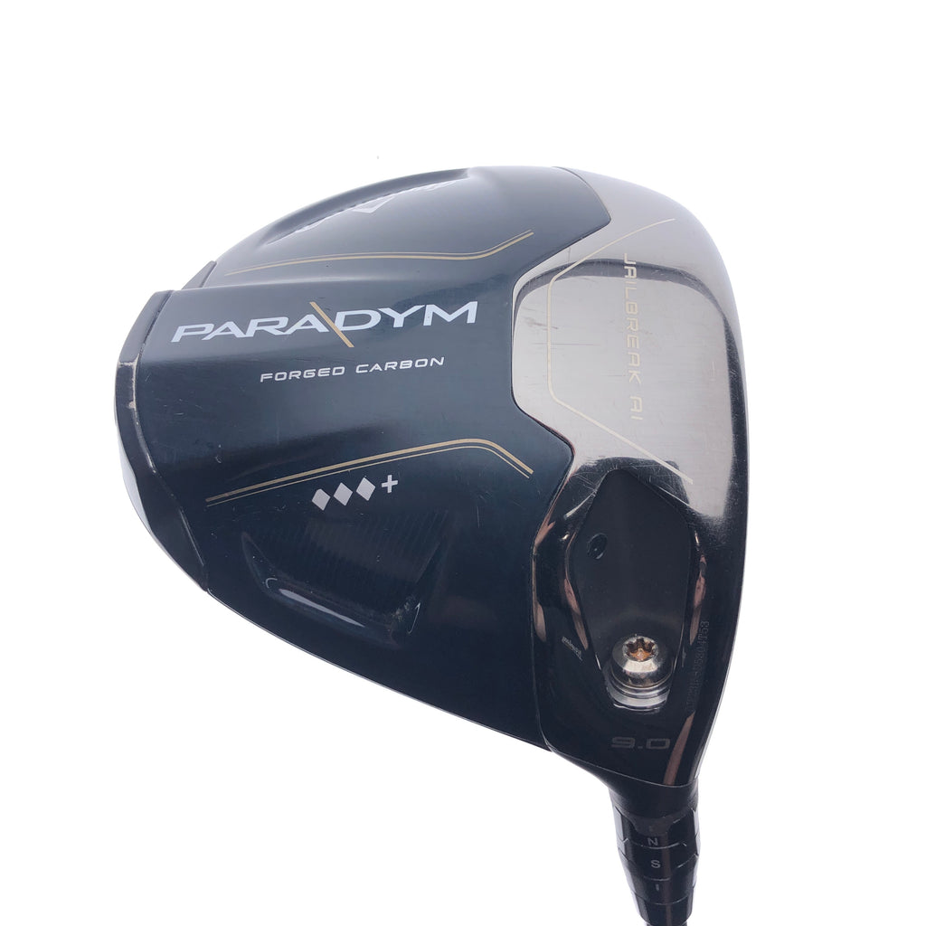Used TOUR ISSUE Callaway Paradym Triple Diamond + Driver / 9.0 Degrees / Stiff