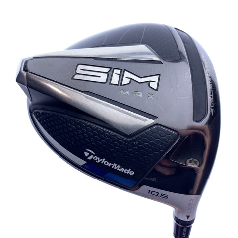 Used TaylorMade SIM Max Driver / 10.5 Degrees / Regular Flex