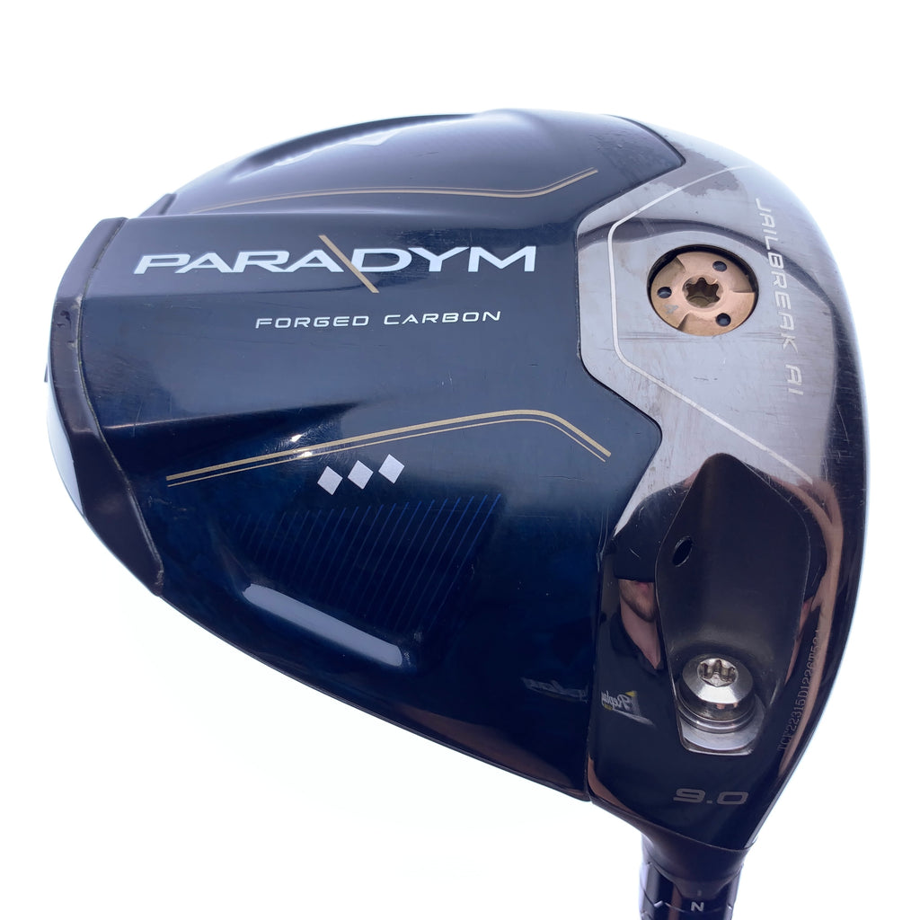 Used TOUR ISSUE Callaway Paradym Triple Diamond Driver / 9.0 Degrees/Stiff Flex
