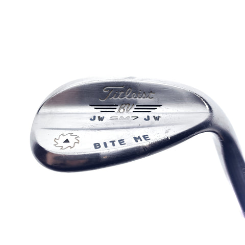 Used Titleist Vokey SM7 Tour Chrome Lob Wedge / 58.0 Degrees / Wedge Flex
