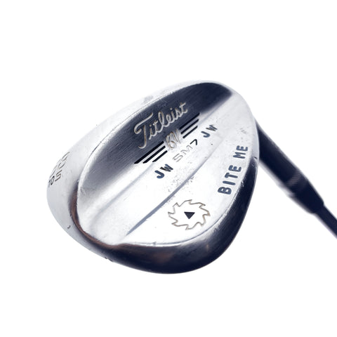 Used Titleist Vokey SM7 Tour Chrome Lob Wedge / 58.0 Degrees / Wedge Flex