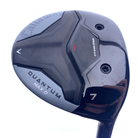 Used Callaway Quantum Max D 7 Fairway Wood / 21.0 Degrees / Regular Flex