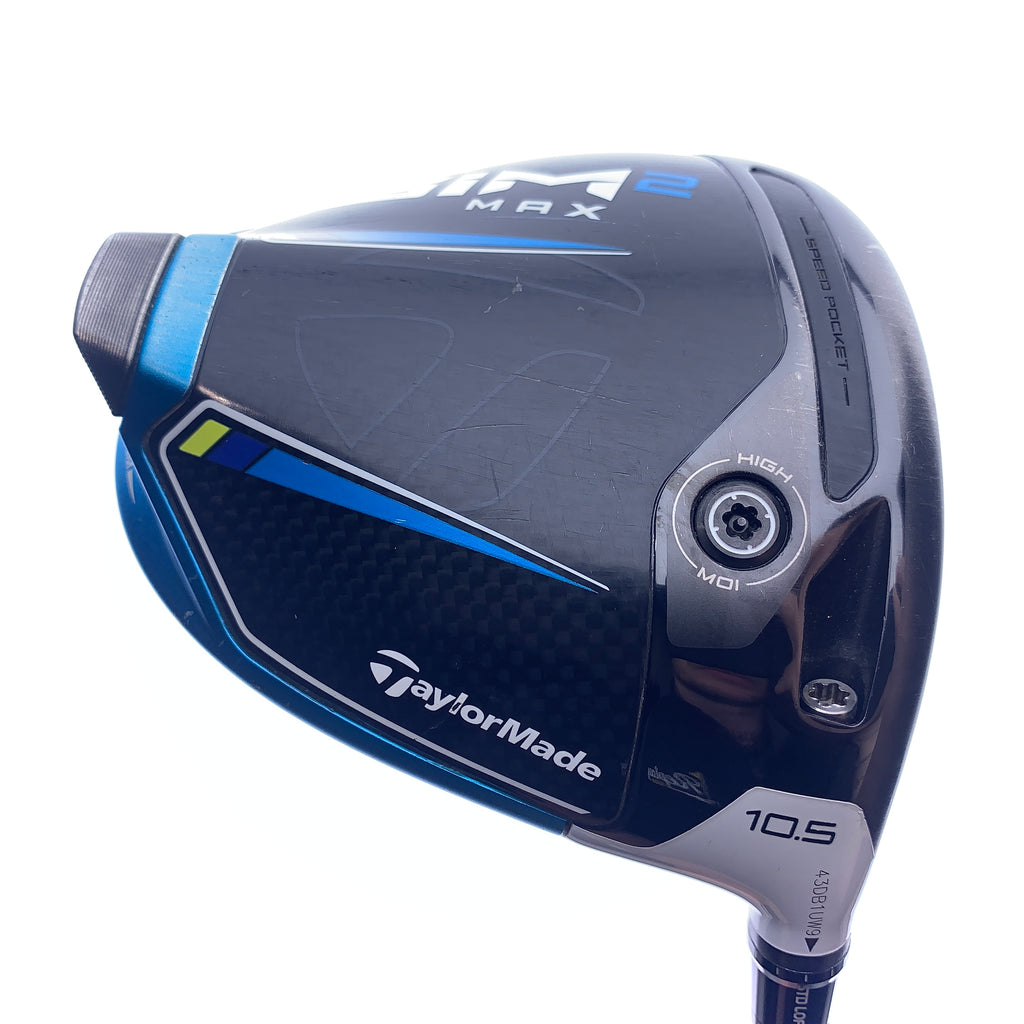 Used TaylorMade Sim2 Max Driver / 10.5 Degrees / Stiff Flex