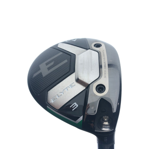 Used Callaway Elyte 3 Fairway Wood / 15.0 Degrees / Stiff Flex