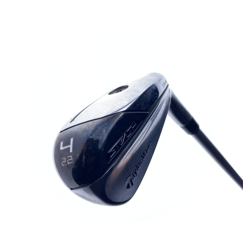 Used TaylorMade Stealth DHY 4 Hybrid / 22.0 Degrees / Regular Flex