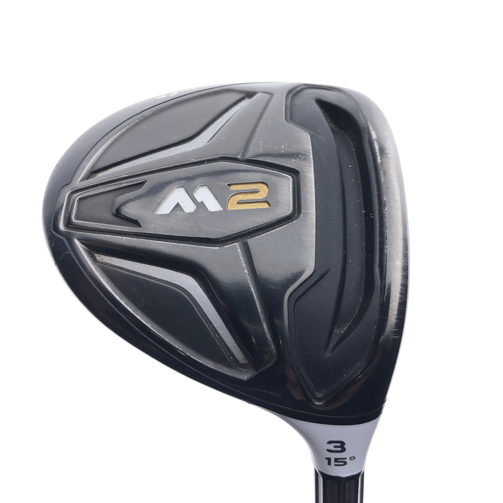 Used TaylorMade M2 2016 3 Fairway Wood / 15.0 Degrees / Stiff Flex