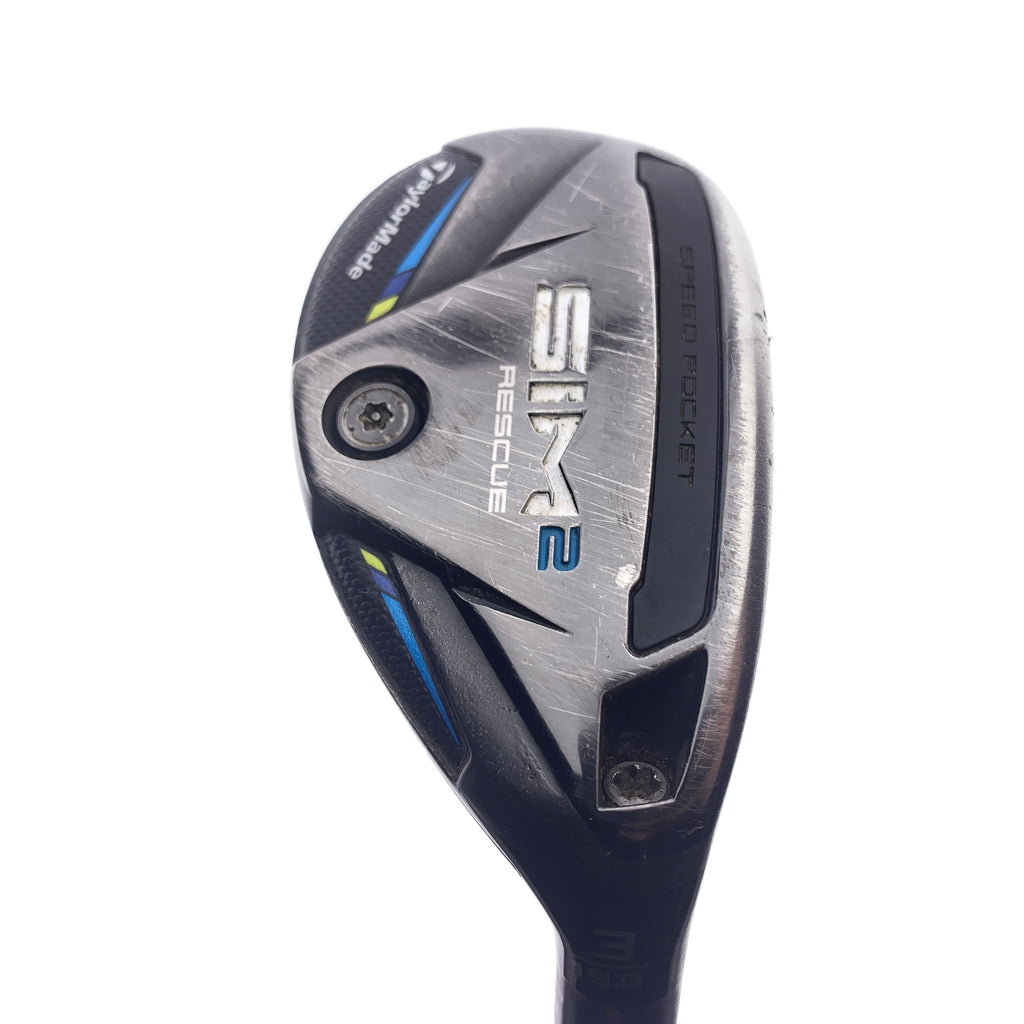 Used TaylorMade Sim2 Rescue 3 Hybrid / 19.5 Degrees / Stiff Flex