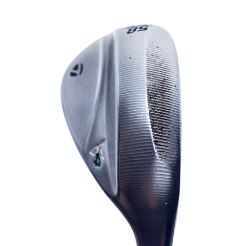 Used TaylorMade Milled Grind 4 Lob Wedge / 58.0 Degrees / Stiff Flex