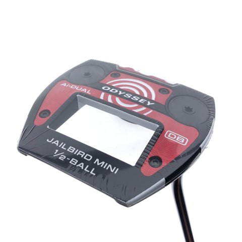 NEW Odyssey Ai-Dual Jailbird Mini 1/2 Ball Putter / 34.00 Inches