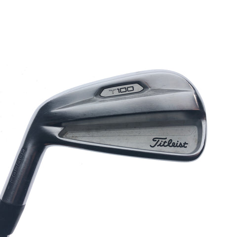 Used Titleist T100 2021 3 Iron / 21 Degrees / X-Stiff Flex / Left-Handed