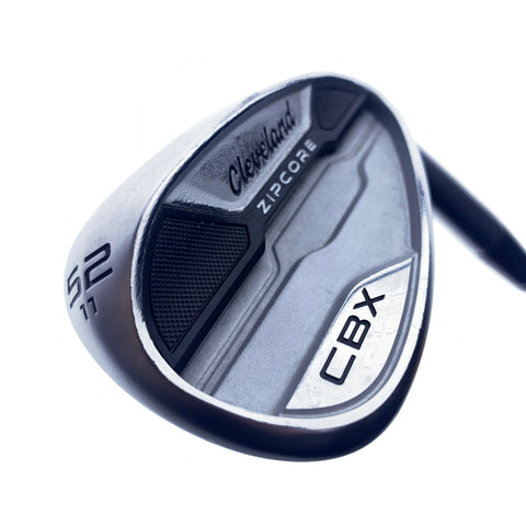 Used Cleveland CBX Zipcore Gap Wedge / 52.0 Degrees / Ladies Flex