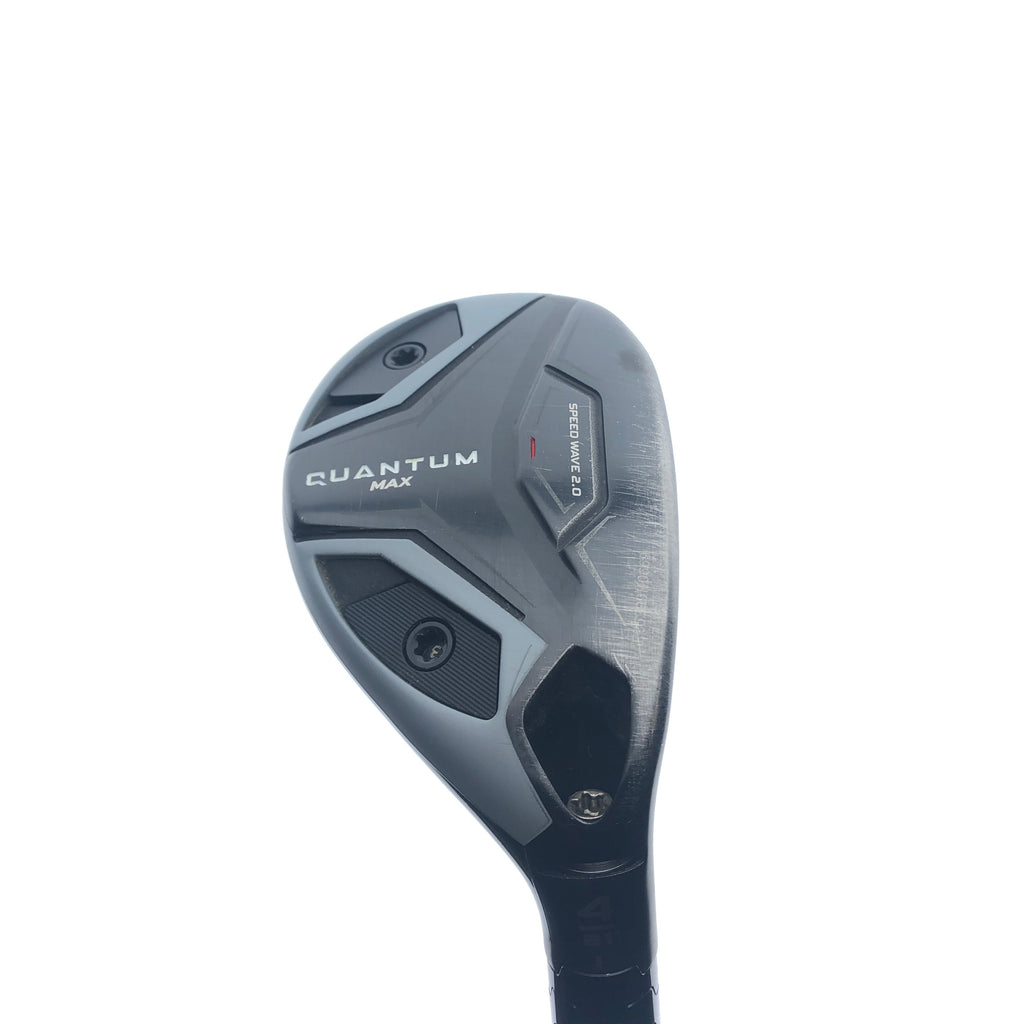 Used Callaway Quantum Max 4 Hybrid / 21.0 Degrees / Stiff Flex