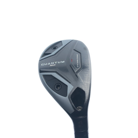 Used Callaway Quantum Max 4 Hybrid / 21.0 Degrees / Stiff Flex