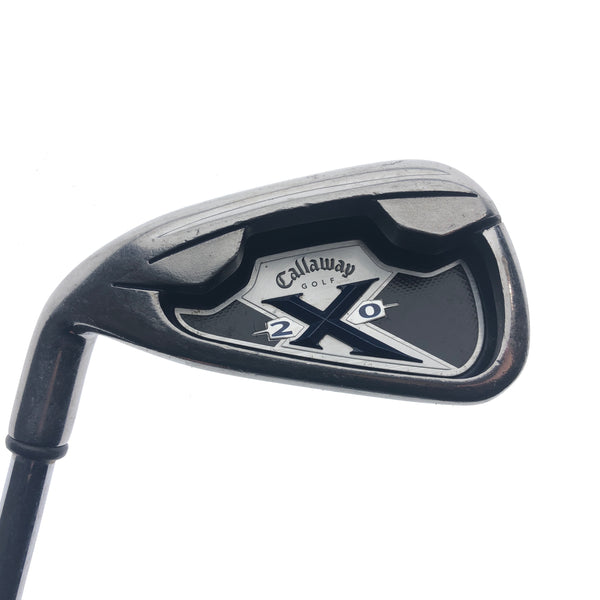 Used Callaway X-20 4 Iron / 24.0 Degrees / Uniflex Flex / Left-Handed