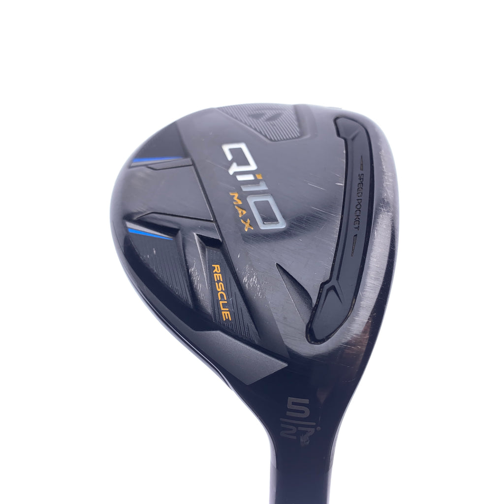 Used TaylorMade Qi10 Max 5 Hybrid / 27 Degrees / Regular Flex